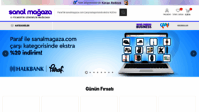What Sanalmagaza.com website looked like in 2020 (3 years ago)