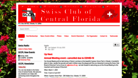 What Swissccfl.org website looked like in 2020 (3 years ago)