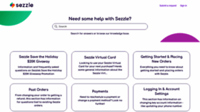 What Shopper-help.sezzle.com website looked like in 2020 (3 years ago)