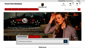 What Shop.porscheusa.com website looked like in 2020 (3 years ago)