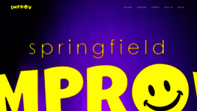 What Springfieldimprov.com website looked like in 2020 (3 years ago)