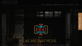 What Swatmediagroup.com website looked like in 2020 (3 years ago)