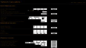 What Subnetmask.info website looked like in 2020 (4 years ago)