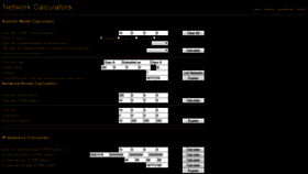 What Subnetmask.info website looked like in 2020 (3 years ago)