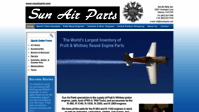 What Sunairparts.com website looked like in 2020 (3 years ago)