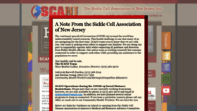 What Sicklecellnewjersey.org website looked like in 2020 (3 years ago)