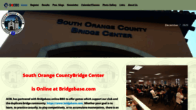What Southorangecountybridge.center website looked like in 2020 (3 years ago)