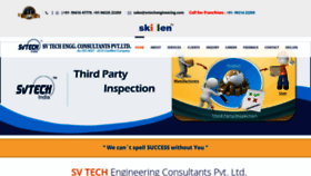 What Svtechengineering.com website looked like in 2020 (3 years ago)