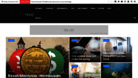 What Samudera.my website looked like in 2020 (3 years ago)