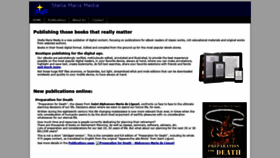What Stellamarismedia.com website looked like in 2020 (3 years ago)
