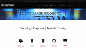 What Sound-imageproductions.com website looked like in 2020 (3 years ago)
