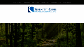 What Serenityhouse.com website looked like in 2020 (3 years ago)