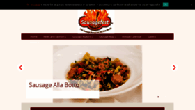 What Sausagefest.com website looked like in 2020 (3 years ago)