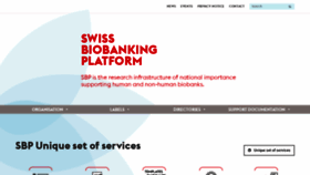 What Swissbiobanking.ch website looked like in 2020 (3 years ago)