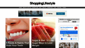 What Shoppinglifestyle.com website looked like in 2020 (3 years ago)