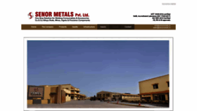 What Senormetals.in website looked like in 2020 (3 years ago)