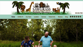 What Sawgrasspediatricdentistry.com website looked like in 2020 (3 years ago)