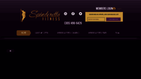 What Spinderellafitness.com website looked like in 2020 (3 years ago)