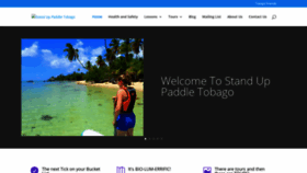 What Standuppaddletobago.com website looked like in 2020 (3 years ago)