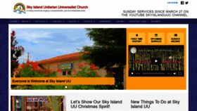 What Skyislanduu.org website looked like in 2020 (3 years ago)