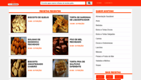 What Saborgostoso.com.br website looked like in 2020 (3 years ago)