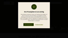 What Stellplatz.info website looked like in 2020 (5 years ago)