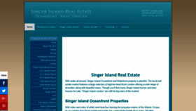 What Singer-island-real-estate.com website looked like in 2020 (3 years ago)