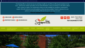 What Sagamorehillsapartments.com website looked like in 2020 (3 years ago)