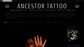 What Shanetattoos.com website looked like in 2020 (3 years ago)
