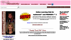 What Simplydianaandkothy.com website looked like in 2020 (3 years ago)
