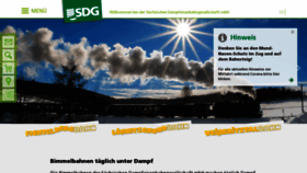 What Sdg-bahn.de website looked like in 2020 (3 years ago)