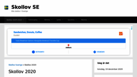 What Skollov-se.se website looked like in 2020 (3 years ago)