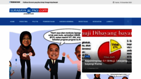 What Surabayapagi.com website looked like in 2020 (3 years ago)