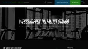 What Shop.nordicwellness.se website looked like in 2020 (3 years ago)