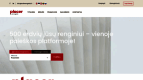 What Salerenginiui.lt website looked like in 2020 (3 years ago)