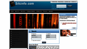 What Sitcinfo.com website looked like in 2020 (3 years ago)