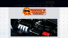 What Sonnysautosalvage.com website looked like in 2020 (3 years ago)