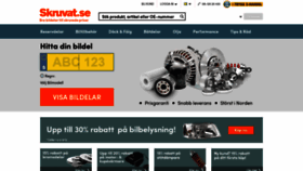 What Skruvat.se website looked like in 2020 (3 years ago)