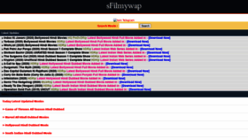What Sfilmywap.run website looked like in 2020 (3 years ago)
