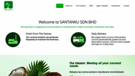 What Santanku.com.my website looked like in 2020 (3 years ago)