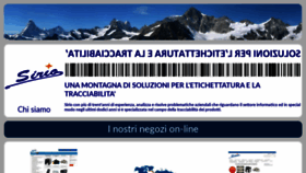 What Sirio-ecom.com website looked like in 2020 (4 years ago)
