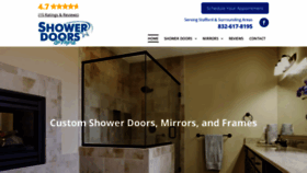 What Showerdoorsnmore.com website looked like in 2020 (3 years ago)