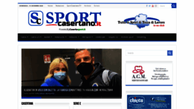 What Sportcasertano.it website looked like in 2020 (3 years ago)