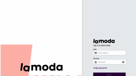What Sellercenter.lamoda.ru website looked like in 2020 (3 years ago)