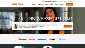 What Smartweb.dk website looked like in 2020 (3 years ago)