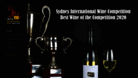 What Sydneywinecomp.com website looked like in 2020 (4 years ago)