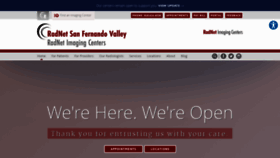 What Sfvimaging.com website looked like in 2020 (3 years ago)