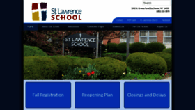 What Stlawrenceschool.org website looked like in 2020 (3 years ago)