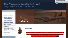 What Stressmgmtcounseling.com website looked like in 2020 (3 years ago)