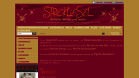 What Strickliesel-shop.com website looked like in 2020 (3 years ago)